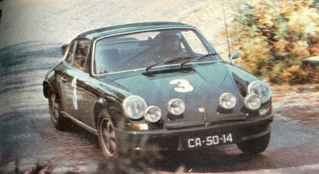  Pedro Rasteiro em Porsche carrera RS