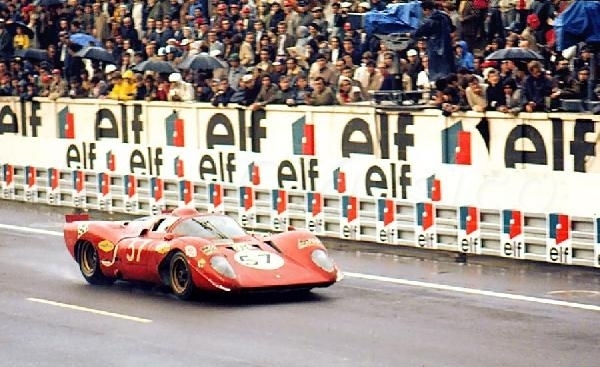 FERRARI 312PB EM LE MANS 1970 PILOTADO POR TONY ADAMOWICH