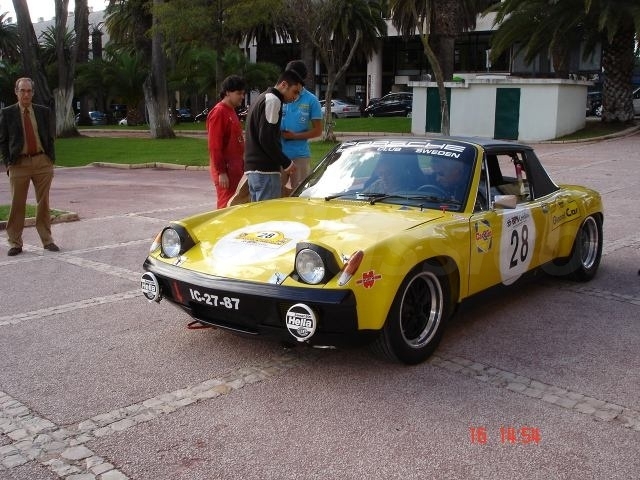 José Machado/ José Ruella dupla Infernal em Porsche 914/6 ex Waldegard