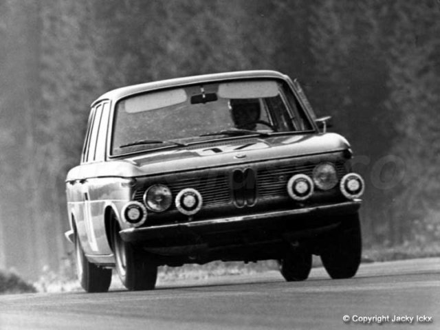 Em BMW 1800 Tii no ano de 1966