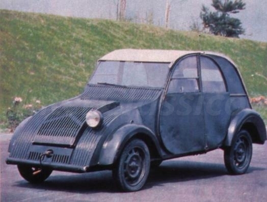 O protótipo que originou o 2CV