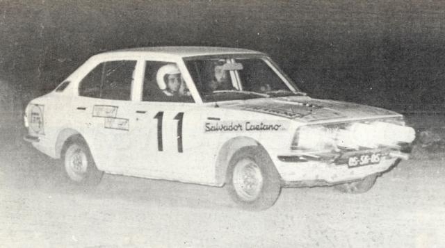José de Vasconcelos, Rallye de Matosinhos 1973 regional de promoção