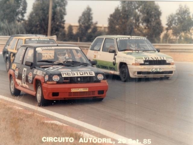 luta de 5 gt turbos.o preto e carlos barata.o amarelo gonçalo figueiredo.