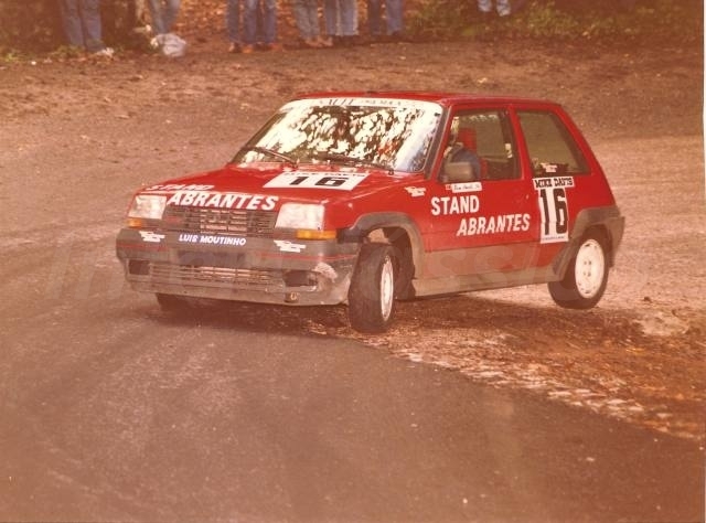 Rampa da Pena 1986 em R5 gt turbo alugado por 50 cts...