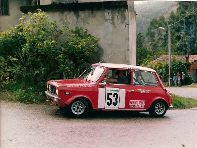 Rallie Solverde com Fernando Prata pilotando um 1275 GT  1º classe