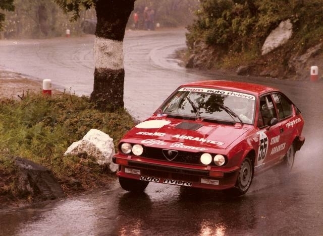 RAMPA PORTALEGRE 1984 ALFA ROMEO 2500 GTV6 GR N