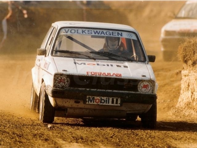 Autocross em 1991 no VW Golf Gti