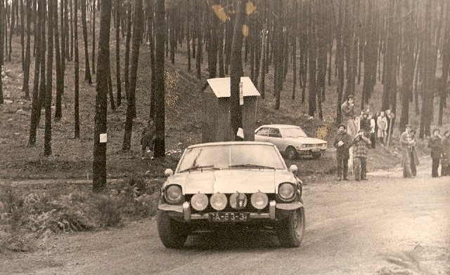 1977 - Rallie do Centro em Datsun 240 Z ( ex fábrica ), comprado a Toy Borges e João Anjos.