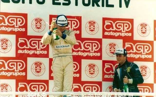 2º Lugar no Autódromo do Estoril com Hermano Sobral