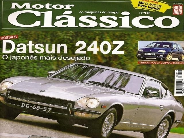 Datsun!! Só podia ser capa de revista!!