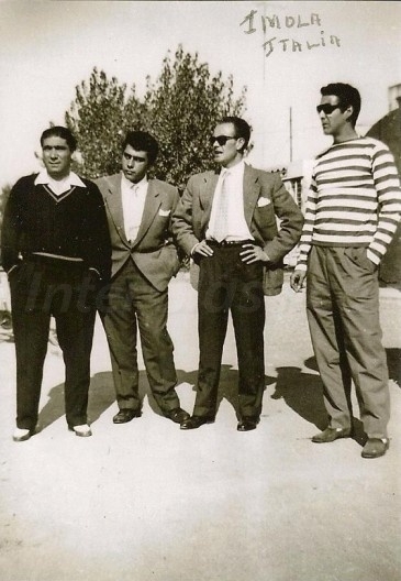 Em Imola, Jaime Rodrigues, José Manuel Simões, Filipe Nogueira e Borges Barreto formavam o grupo português.
