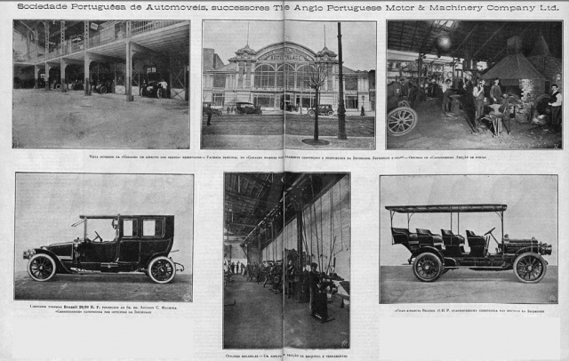 Sociedade Portuguesa de Automóveis em 1912