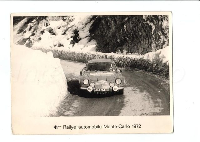 Monte Carlo 1972 com Christian Melville