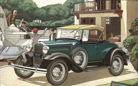Ford A roadster image