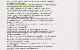 Lancia Aurelia Rosa Doro UNICO image