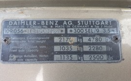 Mercedes Benz 300 SEL  3.5 image